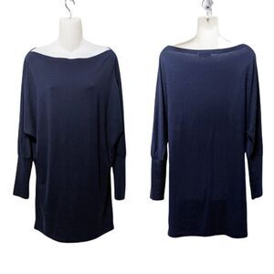 NWT C+D+M Boat Neck Long Sleeve Dress M